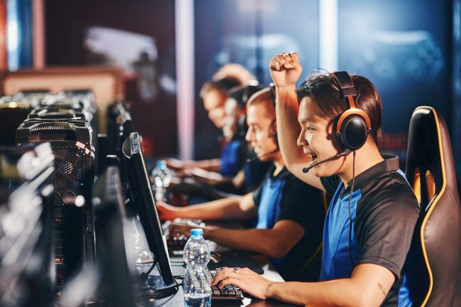 group of gamers